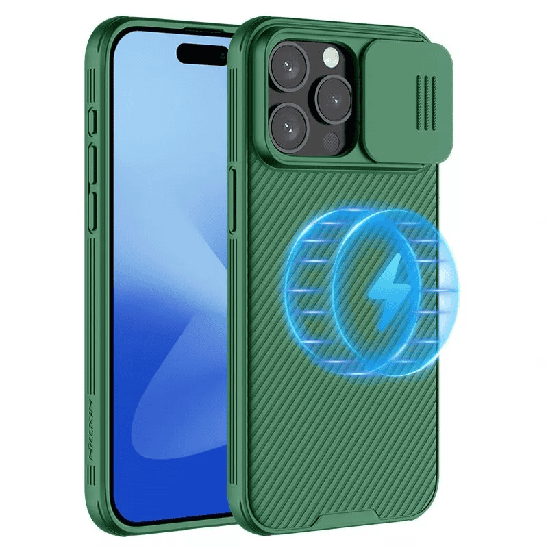 For Apple iPhone 16 Pro /16 Pro Max Nillkin CamShield Pro MagSafe Compatible Case Cover For Apple iPhone 16 Pro /16 Pro Max Nillkin CamShield Pro MagSafe Compatible Case Cover